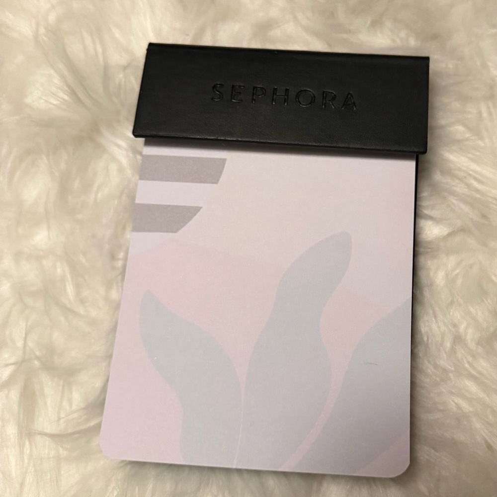 Sephora Black and Gray Notepad 🖤🩶